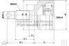 ASHUKI HO-8077I Joint Kit, drive shaft